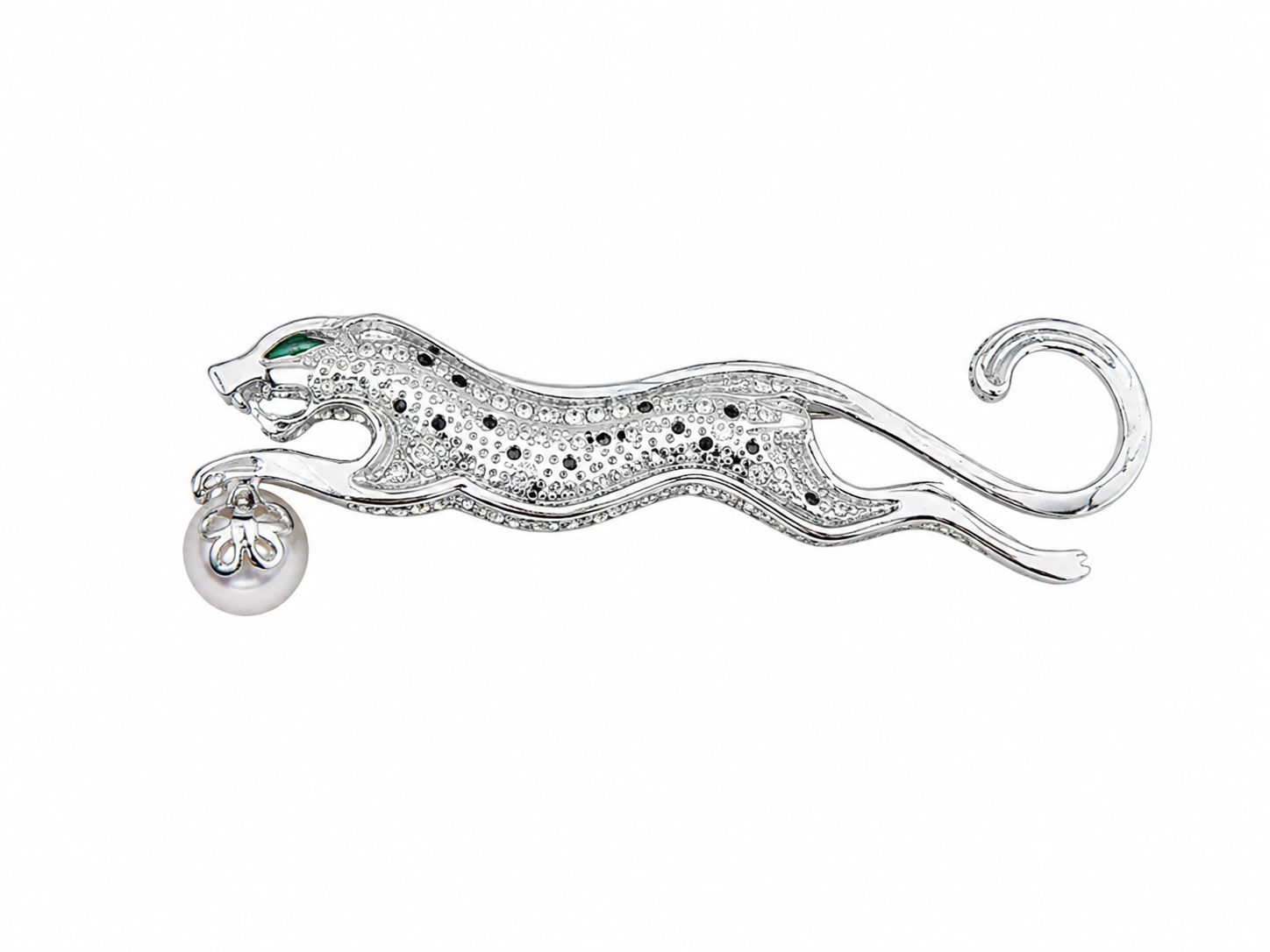 PANTHER WITH PEARL — alternate view