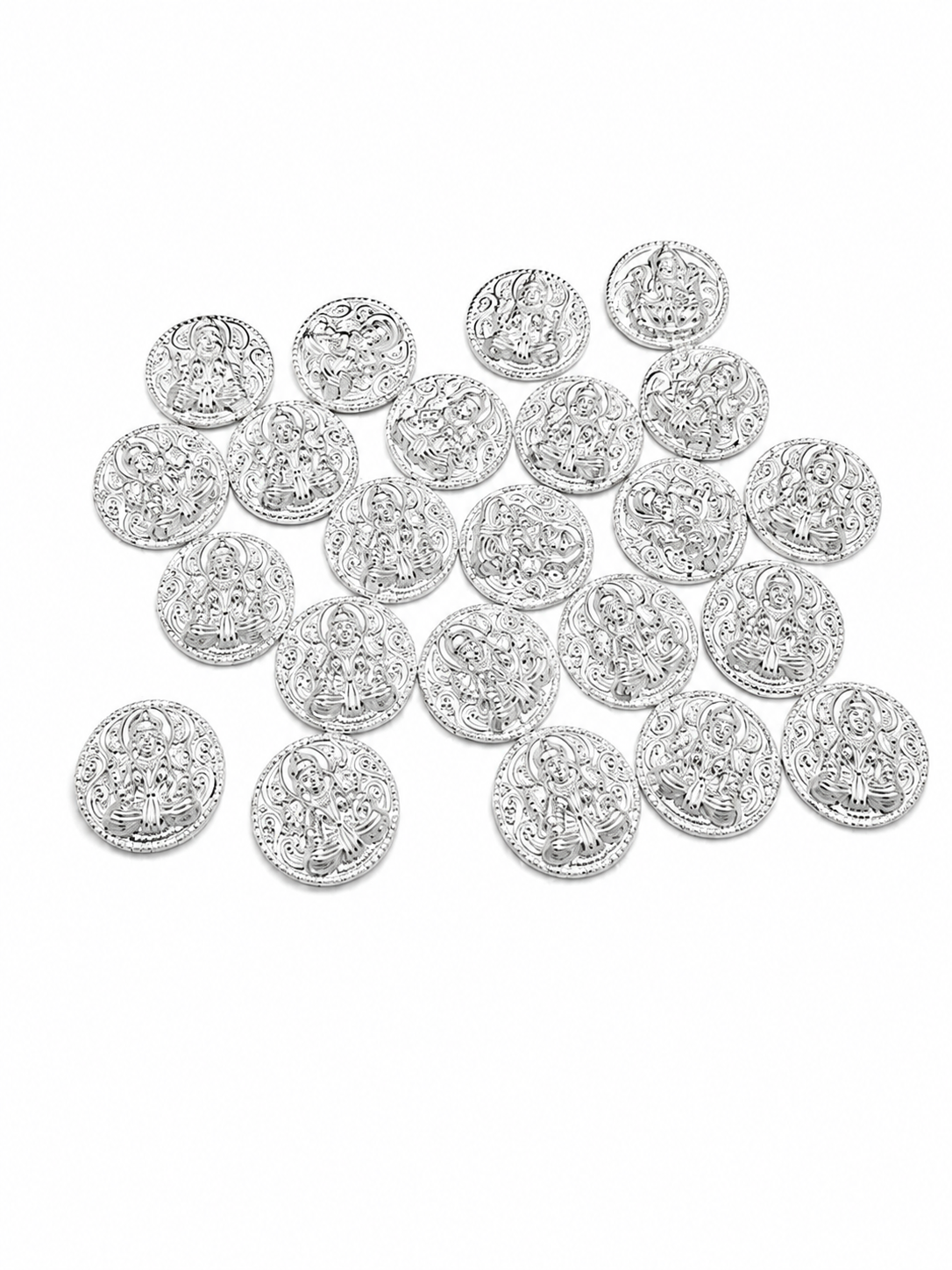 3D LAKSHMI COIN — alternate view